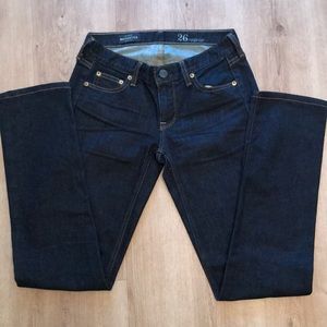 J.Crew Matchstick dark denim jeans
